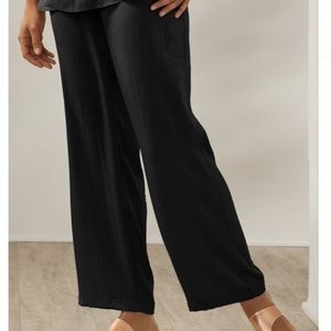 Chic Easy Pull on Satin Pants